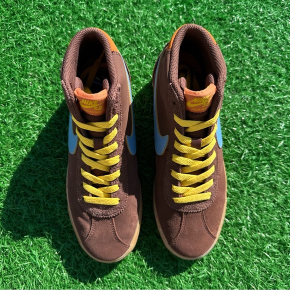 Nike SB Bruin Hi PRM Wss Light Chocolate / Light Blue - Picture 8 of 14